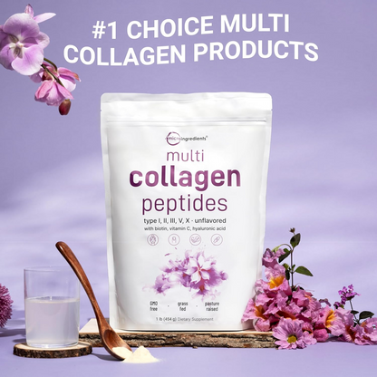 Micro Ingredients Multi Collagen Peptides Powder